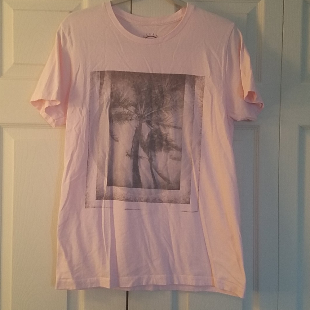 Pink Palm Tree Tee
